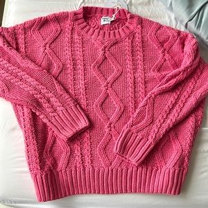 Princess Polly Anaya Oversized Sweater Pink